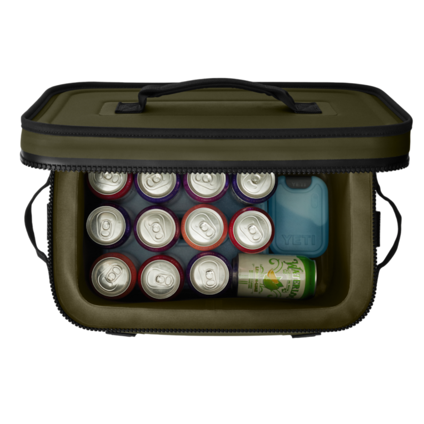 YETI Hopper Flip 18 Soft Cooler, Olive Green